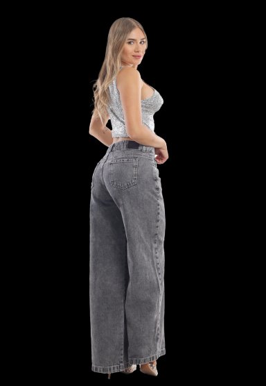 JEANS MUJER WIDE LEG JE4012GC - 2