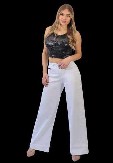 JEANS MUJER WIDE LEG JE3905BL - 1