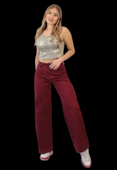 JEANS MUJER WIDE LEG JE3905BU - 1