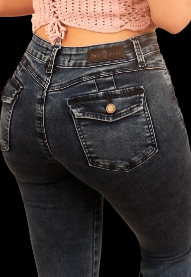 JEANS FLARE MUJER JE3907A - 4