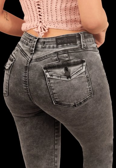 JEANS FLARE MUJER JE3907GC - 4