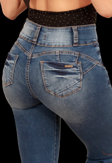 JEANS FLARE MUJER JE3909A - 4