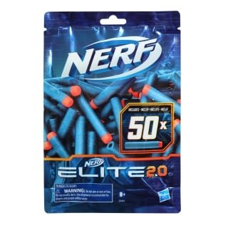 PACK DARDOS NERF ELITE 2.0 REPUESTO 50 UNIDADES - 1