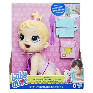 MUÑECA BABY ALIVE BEBE HORA DE COMER RUBIA - 2