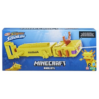 LANZADOR DE AGUA SUPER SOAKER MINECRAFT AXOLOTL - 2