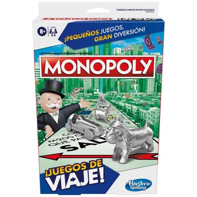JUEGO DE MESA MONOPOLY GRAB AND GO - 1