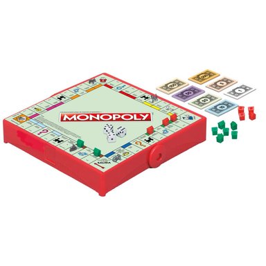 JUEGO DE MESA MONOPOLY GRAB AND GO - 2