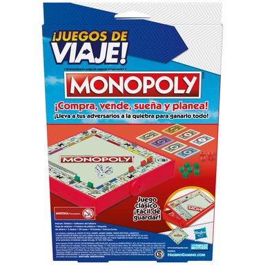 JUEGO DE MESA MONOPOLY GRAB AND GO - 3
