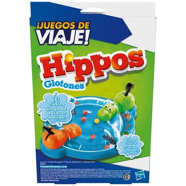 JUEGO DE MESA HASBRO GAMING HIPPOS GLOTONES GRAB AND GO - 4