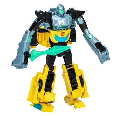 FIGURA DE ACCIÓN TRANSFORMERS EARTHSPARK CYBER-COMBINER BUMBLEBEE Y MO MALTO - 3