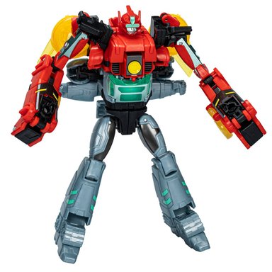 FIGURA DE ACCIÓN TRANSFORMERS EARTHSPARK CYBER-COMBINER TERRAN TWITCH Y ROBBY MALTO - 2