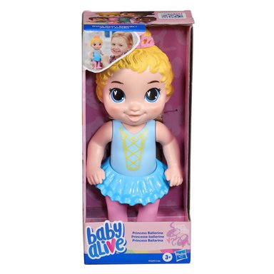 MUÑECA BABY ALIVE PRINCESA BAILARINA CABELLO RUBIO - 2