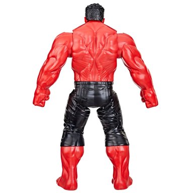 FIGURA ACCIÓN MARVEL TITAN HERO SERIES CAPITÁN AMÉRICA BRAVE NEW WORLD HULK ROJO - 5