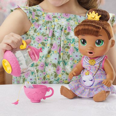 MUÑECA BABY ALIVE FIESTA DE TÉ BURBUJEANTE SOPHIA SPARKLE - 2