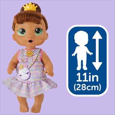 MUÑECA BABY ALIVE FIESTA DE TÉ BURBUJEANTE SOPHIA SPARKLE - 4