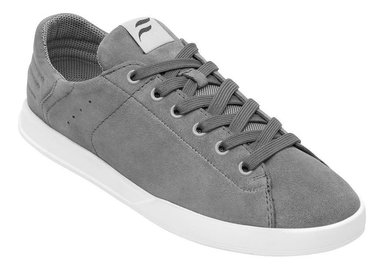ZAPATILLAS HOMBRE FLEXI URBANAS GRIS CUERO CRETA 412402 - 1