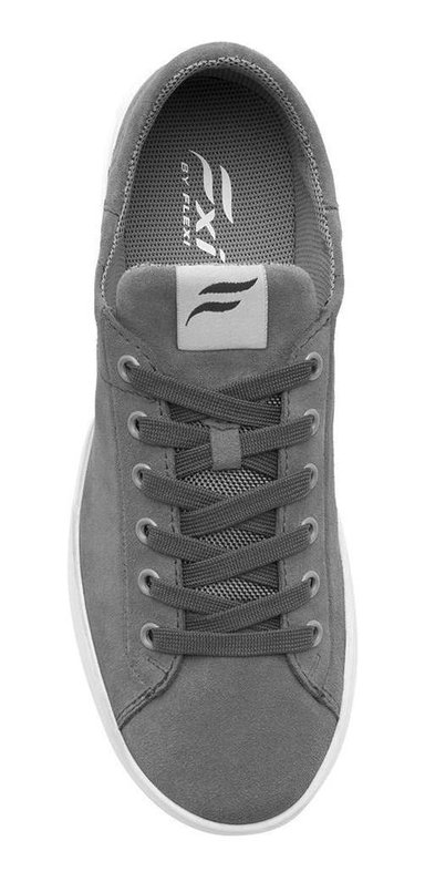 ZAPATILLAS HOMBRE FLEXI URBANAS GRIS CUERO CRETA 412402 - 7