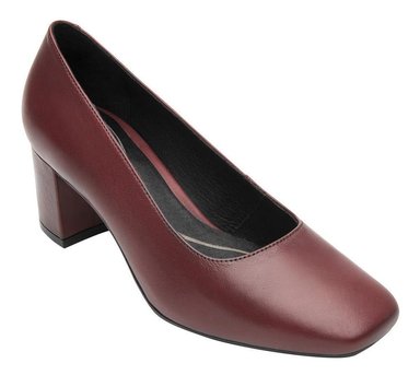 ZAPATO FLEXI MUJER CUERO MARIONE ROJO OSC. - 1