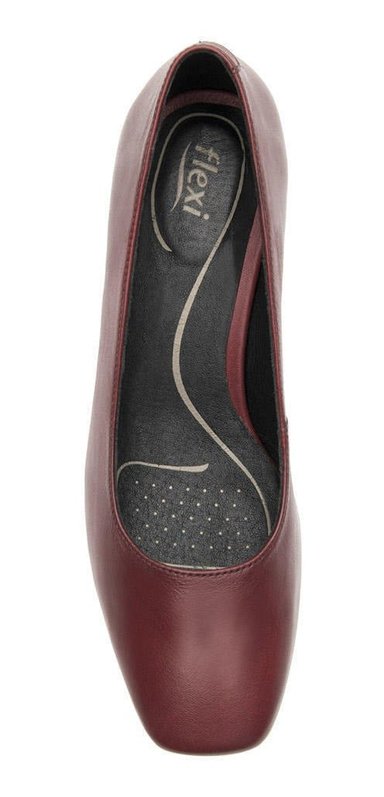 ZAPATO FLEXI MUJER CUERO MARIONE ROJO OSC. - 7