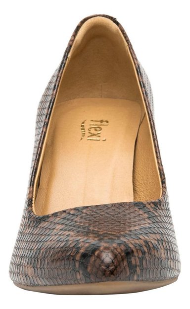 ZAPATO FLEXI MUJER IDRIS VIBORA CAFE - 4