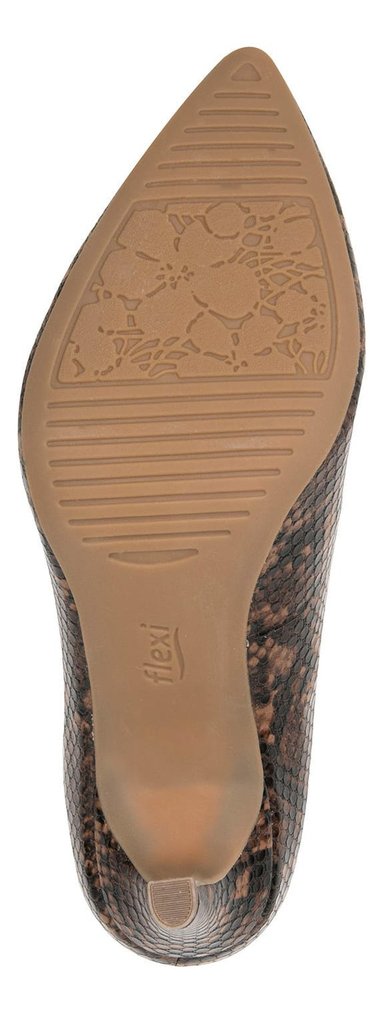 ZAPATO FLEXI MUJER IDRIS VIBORA CAFE - 5