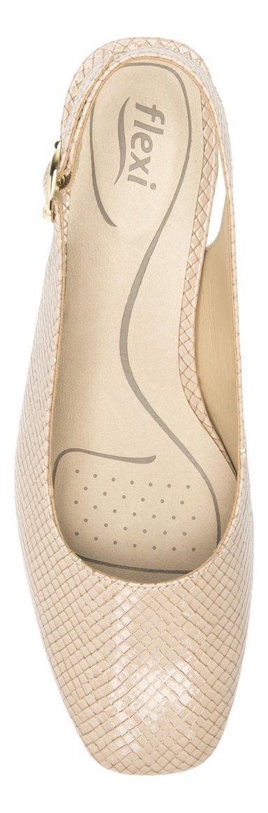 ZAPATO FLEXI MUJER CUERO MARIONE NUDE - 6