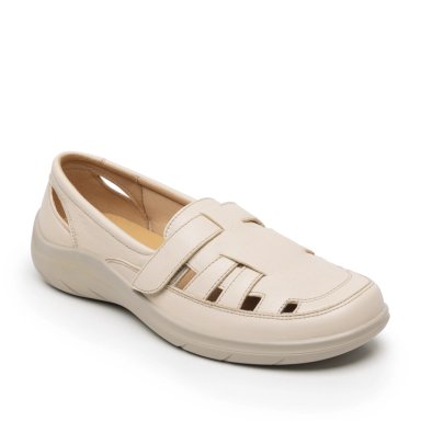 ZAPATO FLEXI MUJER ACAI 128702 BLANCO AVENA - 2