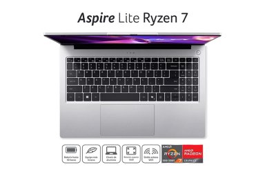 NOTEBOOK ASPIRE LITE AL15-41P-R0ZY-2 AMD RYZEN 7 8GB RAM 512GB SSD 15,6" FHD - 2