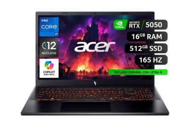 NOTEBOOK GAMER NITRO V15 ANV15-52-73S9-1 INTEL CORE I7 RTX 5050 24GB 512SSD 15,6" FHD 165HZ - 1