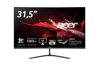 MONITOR GAMER CURVO ACER ED320QR 31,5" FHD 180HZ 1MS AMD FEESYNC PREMIUM - 1