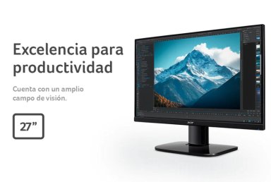 MONITOR PC ACER KB272 27" FHD FRECUENCIA 100 HZ REFRESCO 1 MS - 3