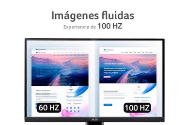 MONITOR PC ACER KB272 27" FHD FRECUENCIA 100 HZ REFRESCO 1 MS - 4