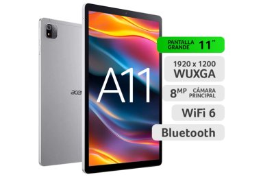 TABLET ACER ICONIA TAB A11-11-A6D7-1 PANTALLA IPS 11" WUXGA 128GB ALMACENAMIENTO ANDROID 14 - 1