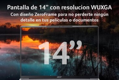 NOTEBOOK ACER ASPIRE LITE AL14-31P-3591-6 INTEL CORE I3 8GB RAM 128GB SSD 14" WUXGA - 2