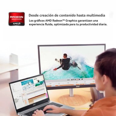 NOTEBOOK ACER ASPIRE LITE AL15-41P-R0ZY-2 AMD RYZEN 5 8GB RAM 512GB SSD 15,6" FHD - 3