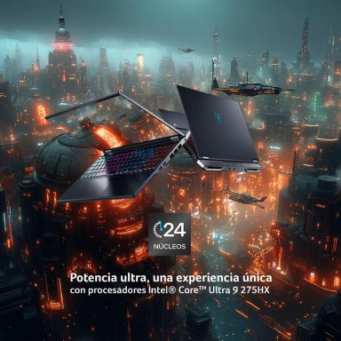 NOTEBOOK GAMER PREDATOR 16 IA PHN16-73-98QK-1 / INTEL CORE ULTRA 9 275HX / 1TB SSD / 32GB/RTX5060 - 5