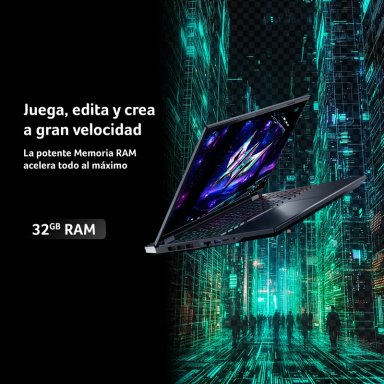 NOTEBOOK GAMER  16 PHN16-73-96XM / INTEL® CORE™ ULTRA 9 275HX / 1TB + 1TB SSD / 32GB /RTX 5070TI - 6