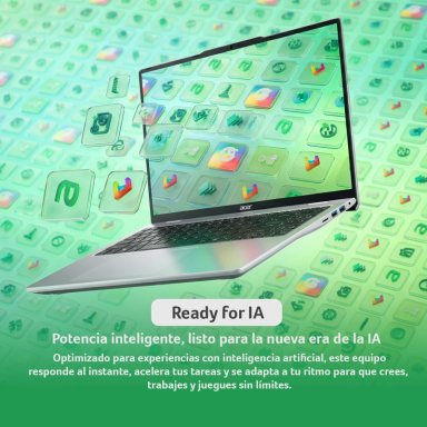 NOTEBOOK IA ASPIRE LITE AL16-53P-578Y-3 INTEL CORE ULTRA 5 8GB RAM 512GB SSD 16" WUXGA - 3