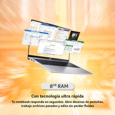 NOTEBOOK IA ASPIRE LITE AL16-53P-578Y-3 INTEL CORE ULTRA 5 8GB RAM 512GB SSD 16" WUXGA - 5