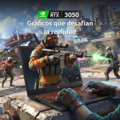 NOTEBOOK GAMER ACER NITRO ANV15-41-R6HJ-1 AMD RYZEN 5 RTX3050 8GB RAM 512GB SSD 15.6" FHD 165HZ - 2