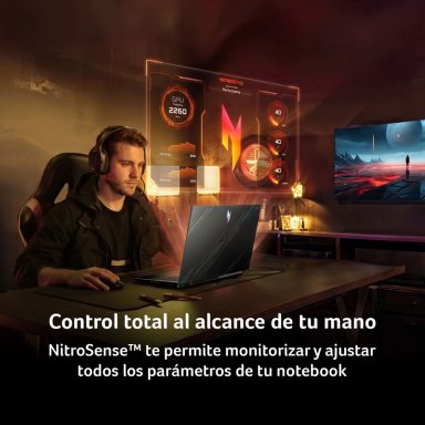 NOTEBOOK GAMER ACER NITRO ANV15-41-R6HJ-1 AMD RYZEN 5 RTX3050 8GB RAM 512GB SSD 15.6" FHD 165HZ - 4