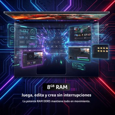 NOTEBOOK GAMER ACER NITRO ANV15-41-R6HJ-1 AMD RYZEN 5 RTX3050 8GB RAM 512GB SSD 15.6" FHD 165HZ - 9