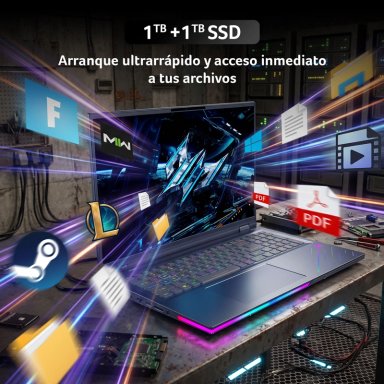 NOTEBOOK GAMER PREDATOR PH18-73-971Q-1 INTEL ULTRA 9 RTX5080 32GB RAM 2TB SSD 18" WQXGA 250HZ - 6