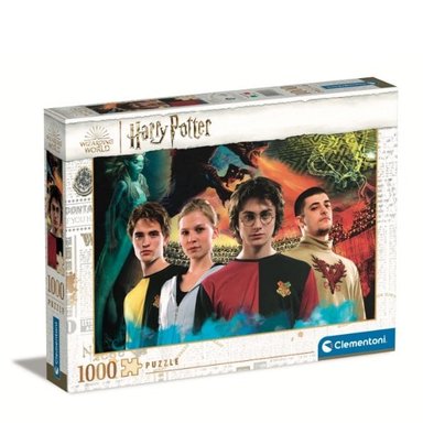 PUZZLE CLEMENTONI 39656 BLANCO 1000 PIEZAS HARRY POTTER NUEVO 2022 - 1