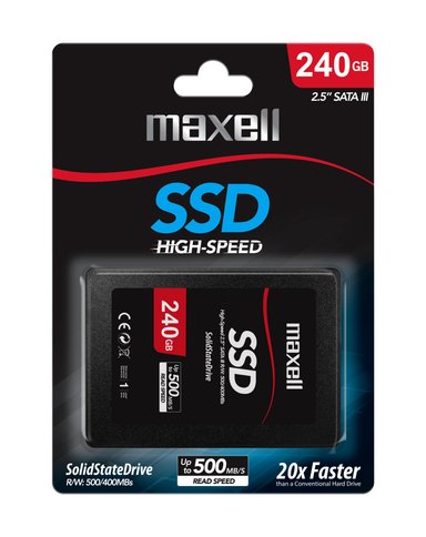 DISCO DURO MAXELL SOLIDO SSD INTERNO 240GB SATA III 2.5' - 2