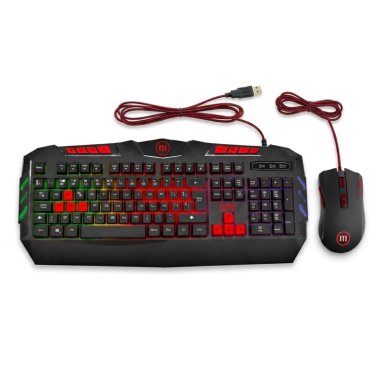 KIT TECLADO + MOUSE GAMER MAXELL RGB 3200DPI - 1