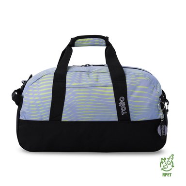 BOLSO DE VIAJE DE CABINA TOTTO RPET 22 LITROS ACTIVE S AMARILLA CON CORREA AJUSTABLE - 1