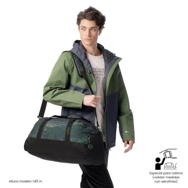 BOLSO TOTTO VIAJE ACTIVE M NEGRO - 2