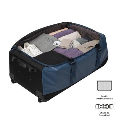 MALETA DE CABINA VIAJE CHICA 360 CANVAS DE 10 KILOS - 3