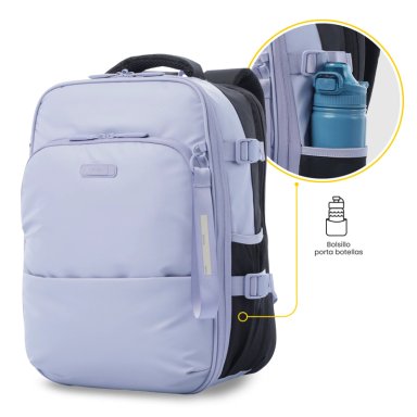 MOCHILA MULTIFUNCIONAL DE VIAJE MEDIANO TRIP MORADO - 4